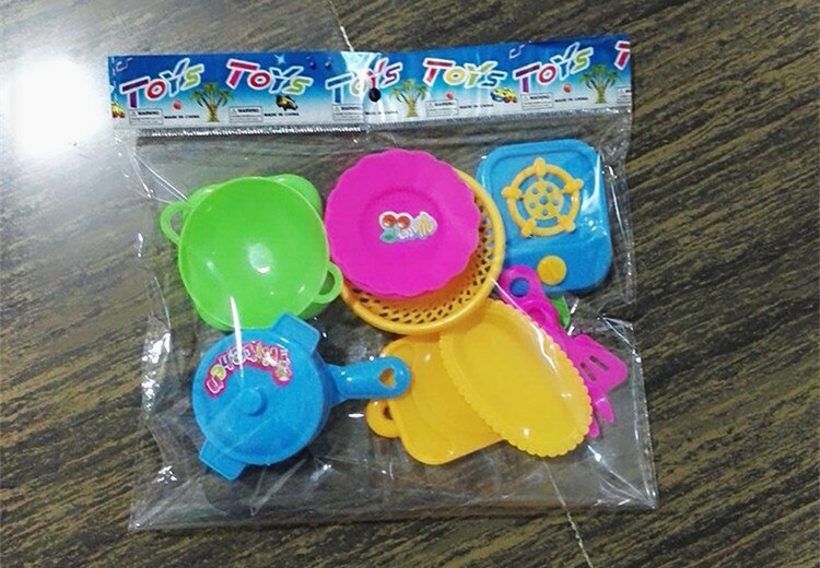 Kinderen Mini Keuken Cookware Pot Pan Kids Pretend Koken Spelen Speelgoed Simulatie Keukengerei Speelgoed Set Kinderen