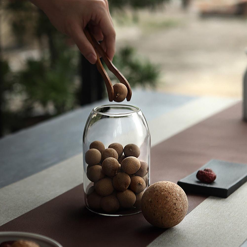 Sealed Can Kitchen Glass Storage Tank Sealed Cans Food Grains Multi Function Storages Container Jar Tea Vessel Kitchen Tool