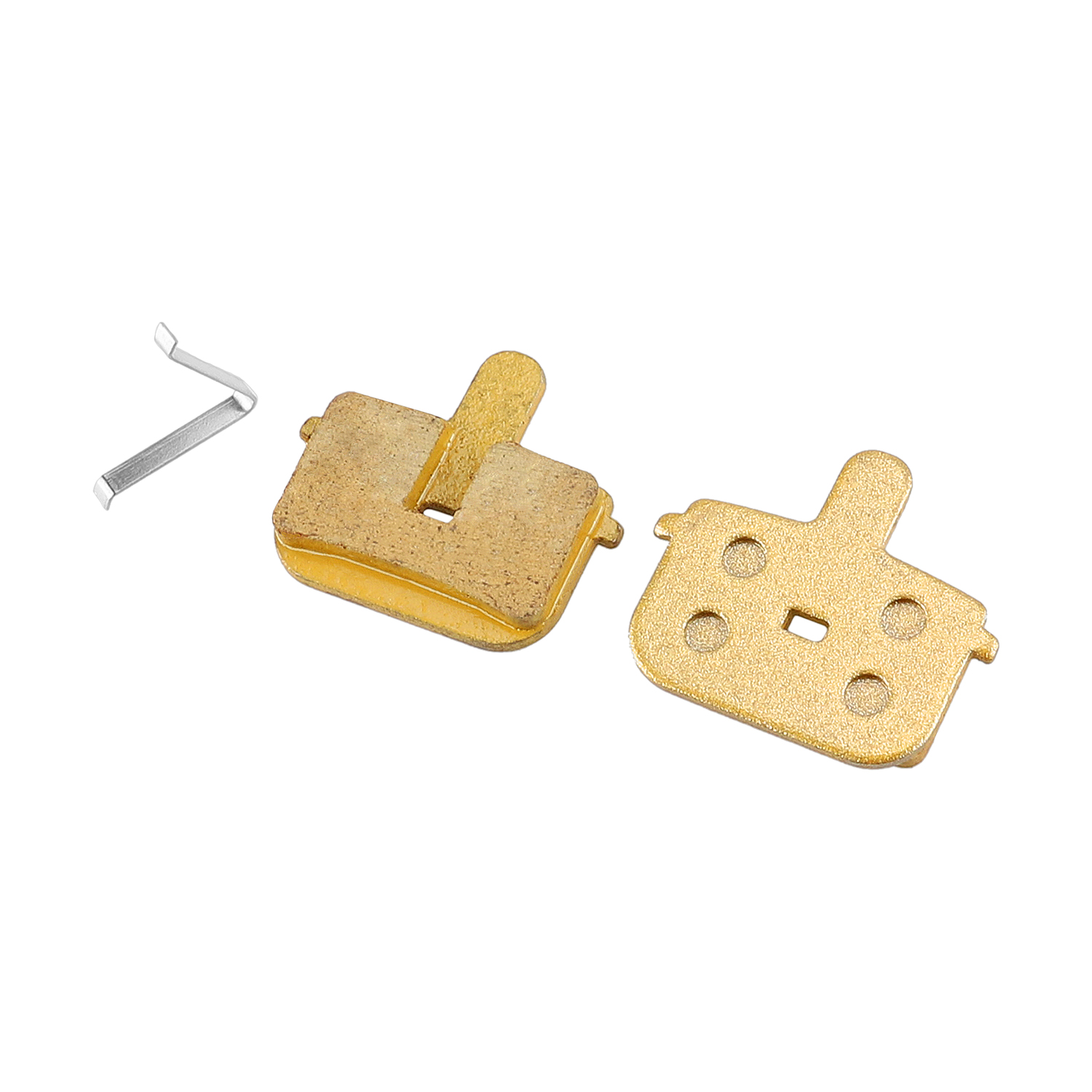 1 Pair Full-Metallic Disc Brake Pads Scooter Caliper Pads for Tongli Kugoo G-Booster Scooter Replacements Parts
