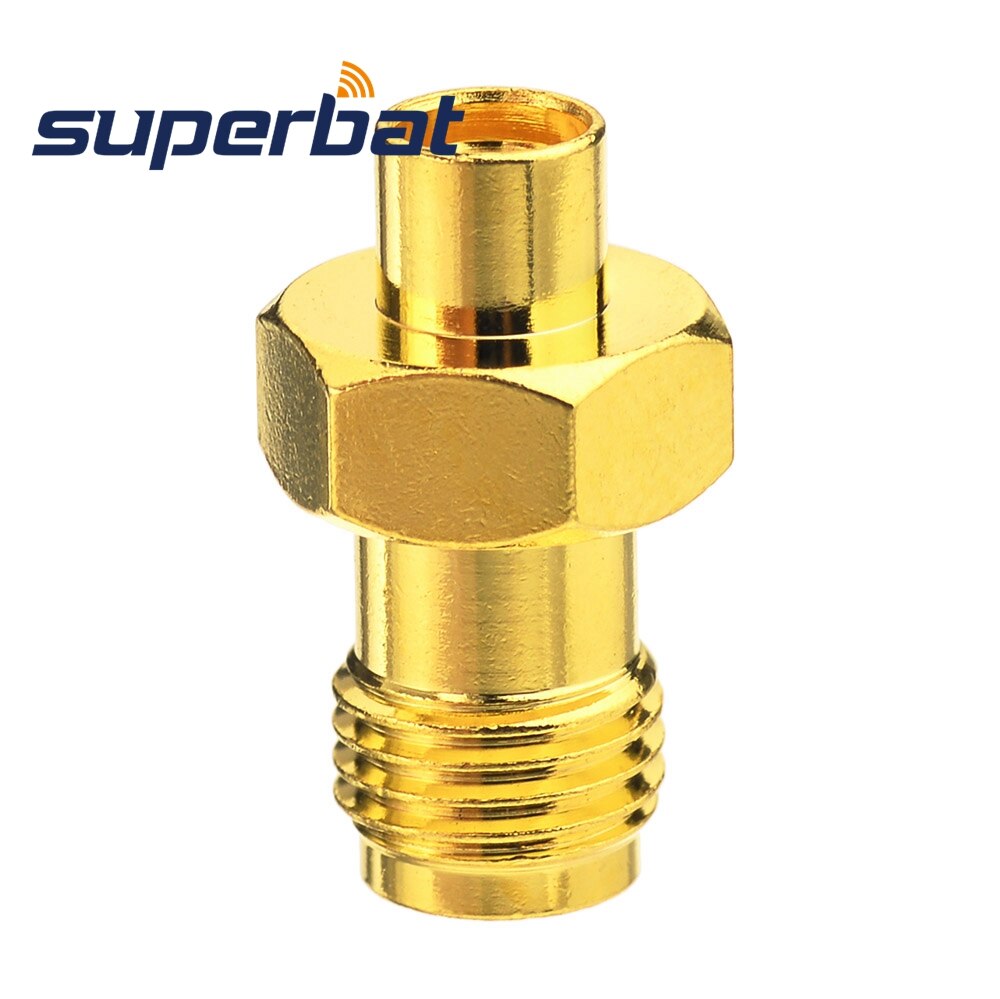 Superbat SMP Male Adapter to SMA Straight Female 50 Ohm RF Coaxial Adapter Connector