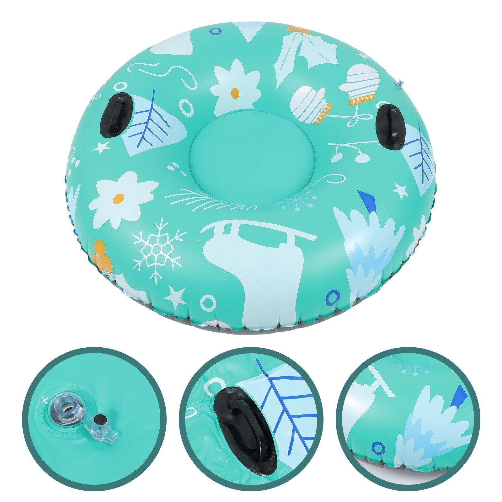 Winter Sneeuw Buis Outdoor Sport Pvc Sneeuw Buis Opblaasbare Sneeuw Cirkel Voor Spelen