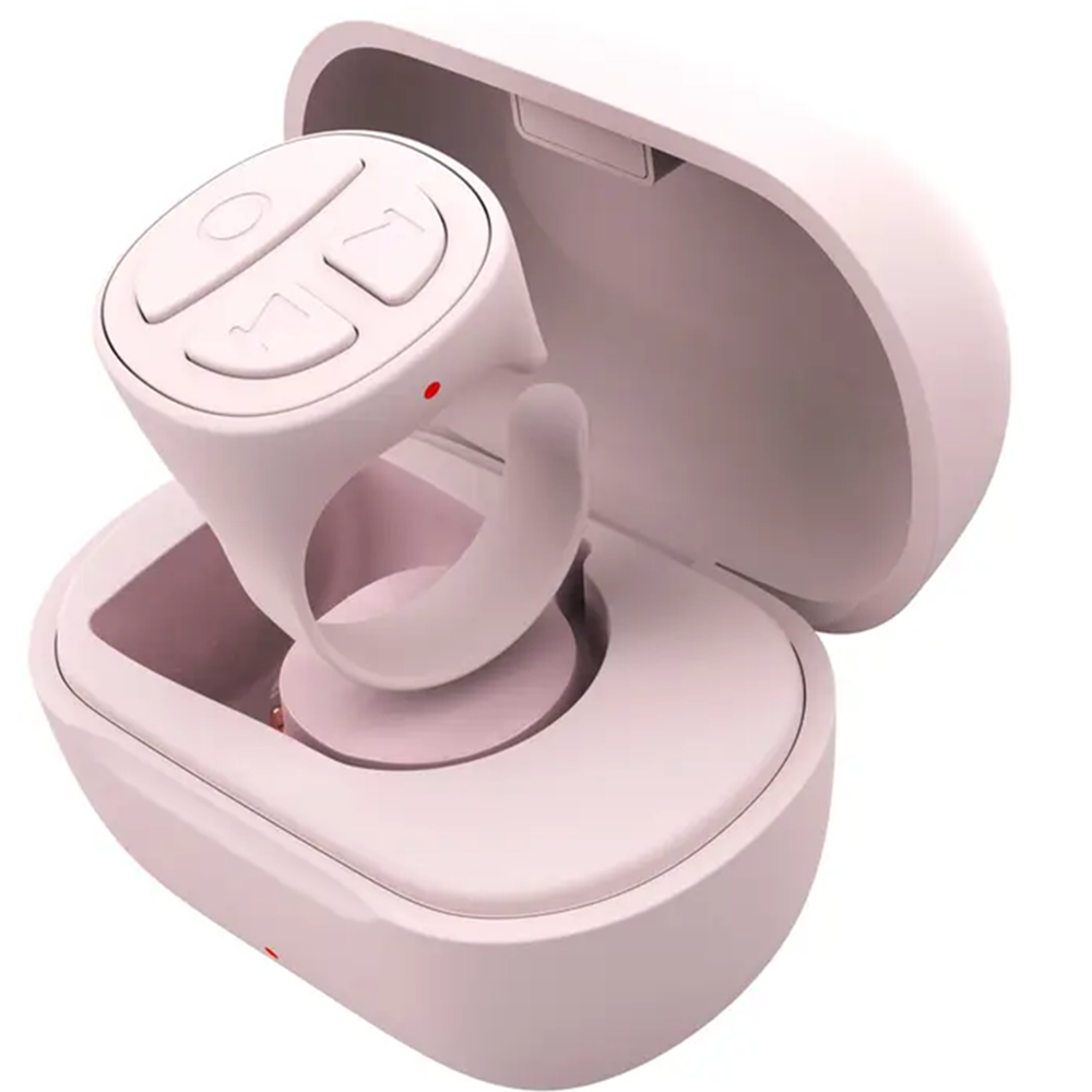 Tiktok Ring Scroller Blutooth Remote Control Selfie Video Controller dla iPhone TIKTok Scrolling Ring Page Turner dla Kindle App: WHITE