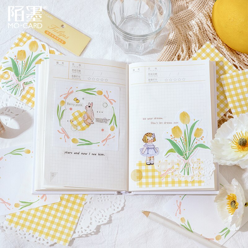 Mo. cartão almofada de memorando de flor suave papel diy mensagem nota bloco de notas 1 pacote varejo