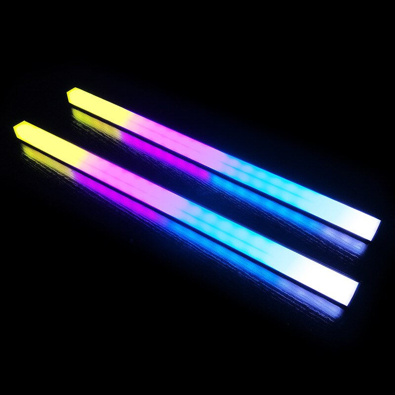 COOLMOON 30cm 5V/3Pin Small 4Pin Light Strip PC Computer Controller RGB LED Color Atmosphere Lamp for PC Case Chassis