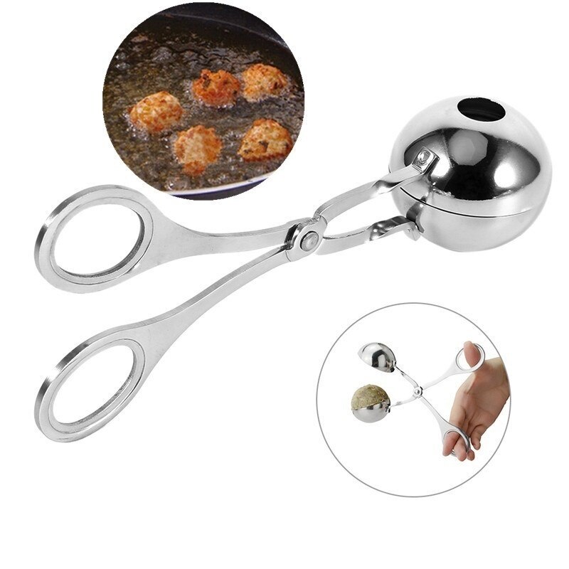 Köttbulle maker form non-stick praktiskt verktyg för matlagning av kött kök köttbullar scoop boll maker enkelt scoop clip verktyg