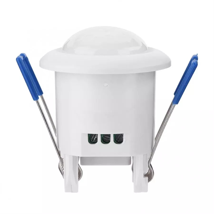 Mini Infrared Motion Sensor Ceiling Switch 360 Degree PIR Detection Recessed Occupancy Motion Sensor Detector Lamp Light Switch