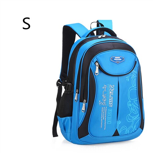 Kids Orthopedische Rugzak Primaire Schooltassen Voor Studenten Jongens Meisjes Rugzakken Waterdichte Schooltassen Boekentas Mochila Infantil: S blue black