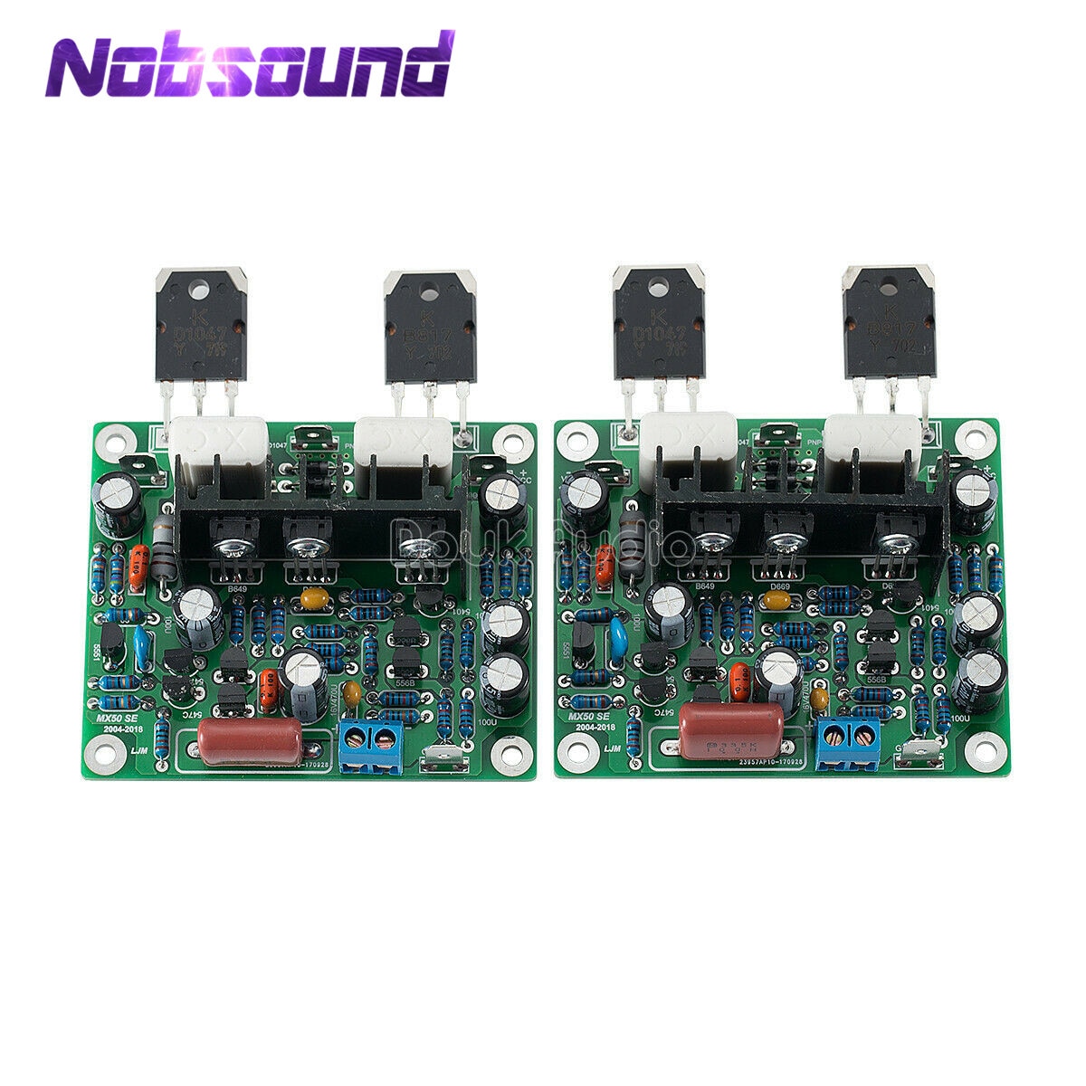 Nobsound Verbesserte MX50 SE Power Verstärker Bord Dual 2,0 kanal 100W + 100W HiFi Stereo Amp für Audiophile DIY