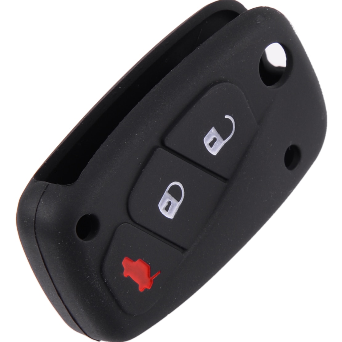 DWCX Car 3 Button Silicone Remote Key Cover Case Fob Shell Holder Fit for Fiat Punto Panda Idea Stilo 2007 Ducato
