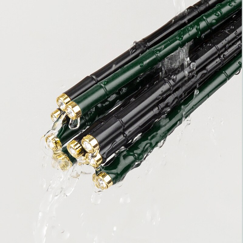 Palillos chinos reutilizables de fibra de vidrio, antideslizantes, aptos para lavavajillas, 18, 8, 5 pares