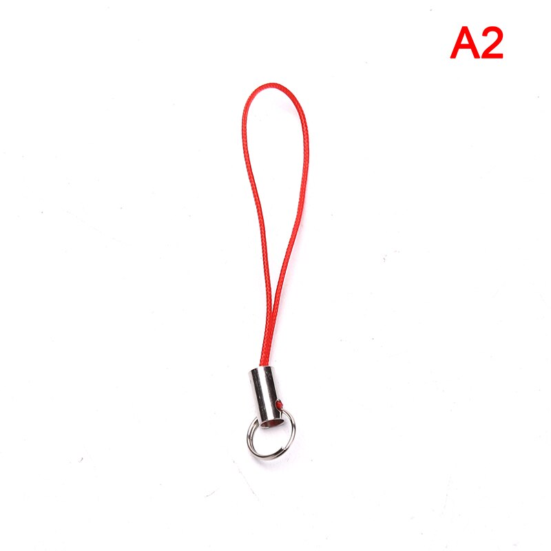 20Pcs Kleur Polyester Dubbele Ring Sieraden Lanyard Mobiele Telefoon Met Craft Hanger Diy Handgemaakte Materialen Diy Hang Touw: Style-02