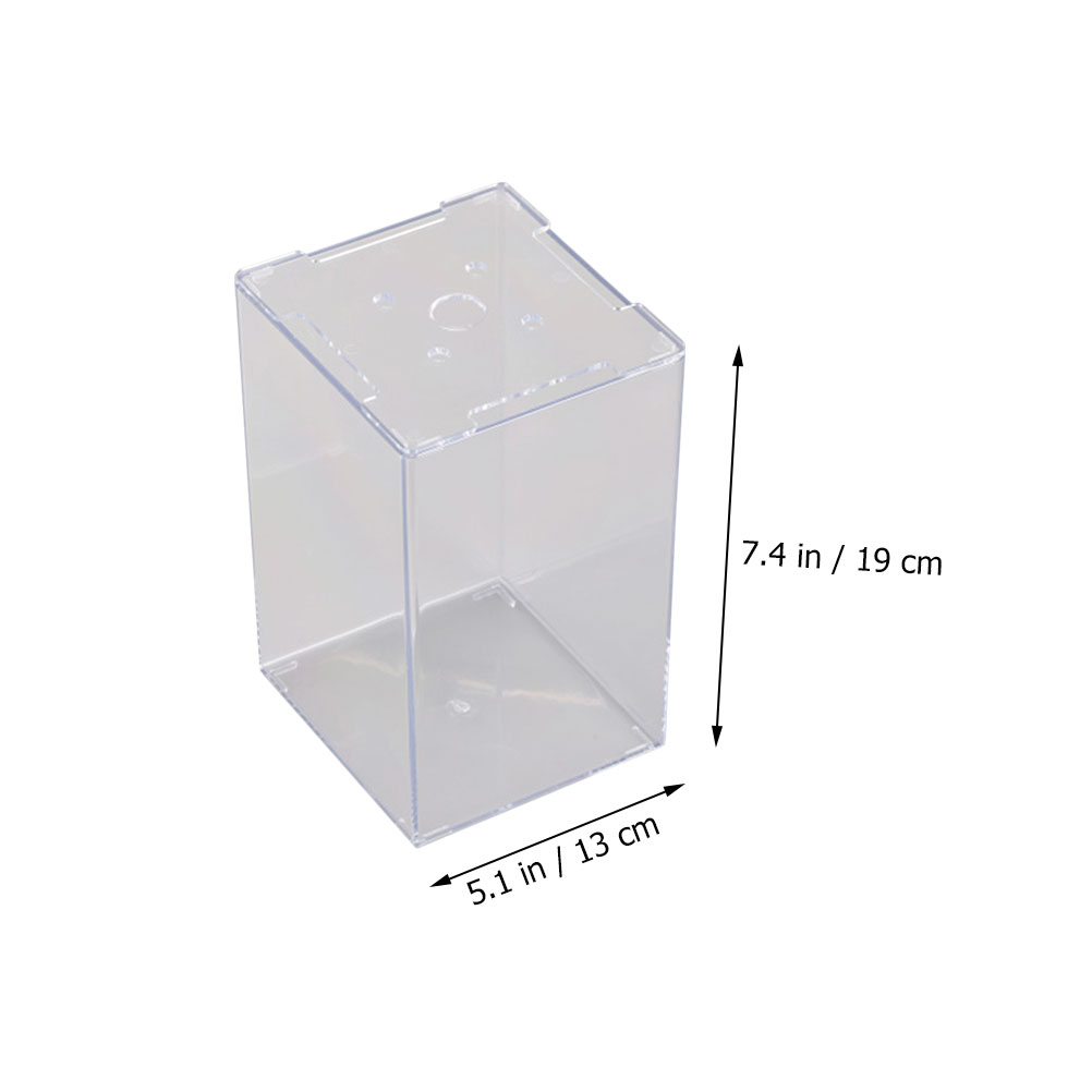 Pecera pequeña, Mini pecera, acuario pequeño, acrílico, caja de peces