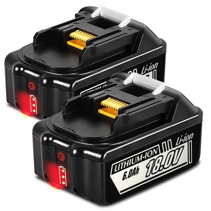 BL1830 18V 3.0Ah Lithium-ion Rechargeable Battery Compatible with Makita BL1815 BL1830 BL1840 BL1850 BL1860 LXT400 Power Tools