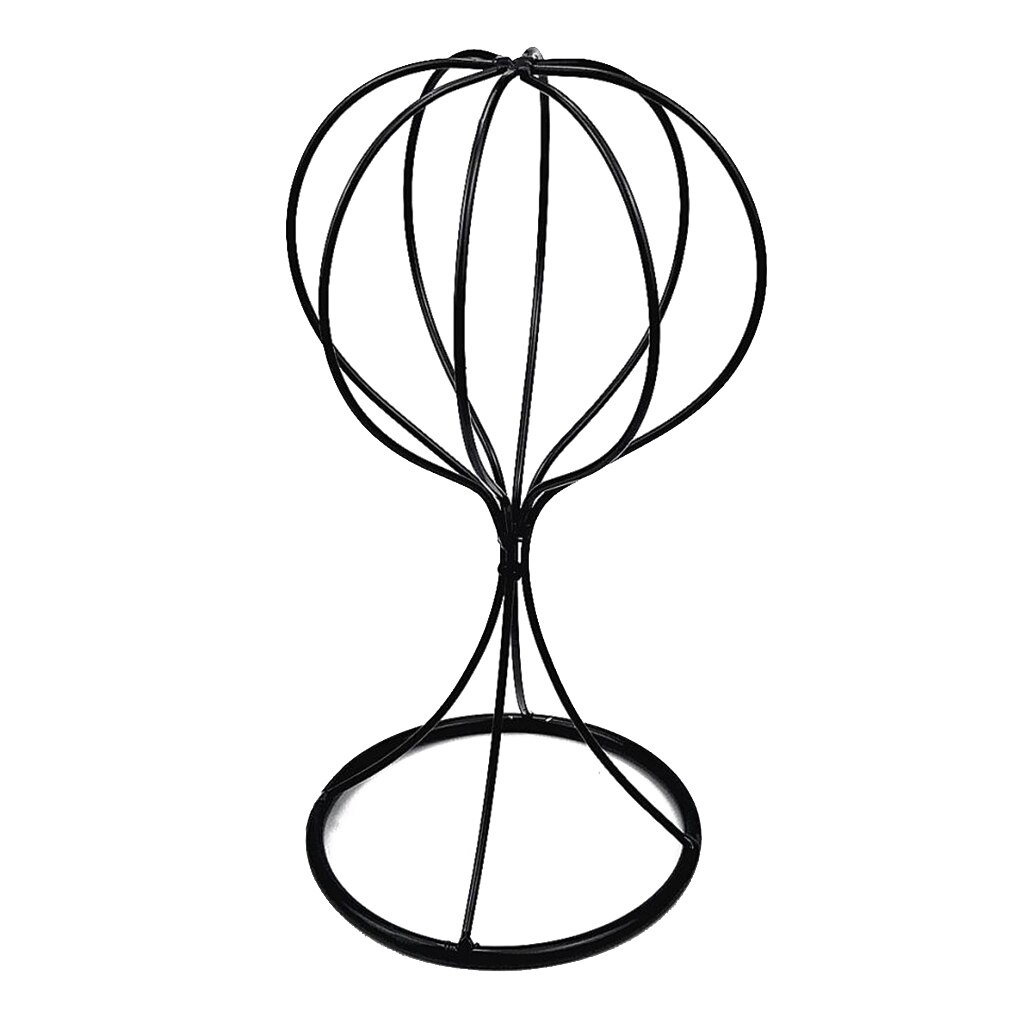 Metall skrivebord dekorative parykker oppheng lue hjelm lokk solhatt vise holder stativ: 32cm