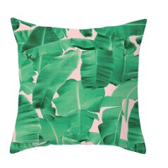 45 x 45cm växter blommigt kuddfodral tropiska löv kuddfodral kuddfodral för vardagsrum bedboom: 29