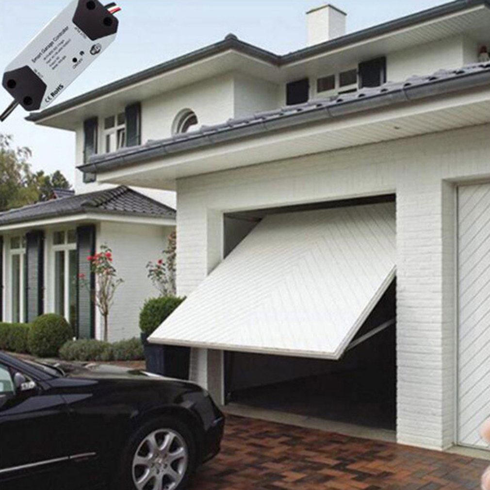 Wifi Garage Door Controller Intelligent Time Control One-key Control Voice Remote Control Garage Door Controller No Hub Require