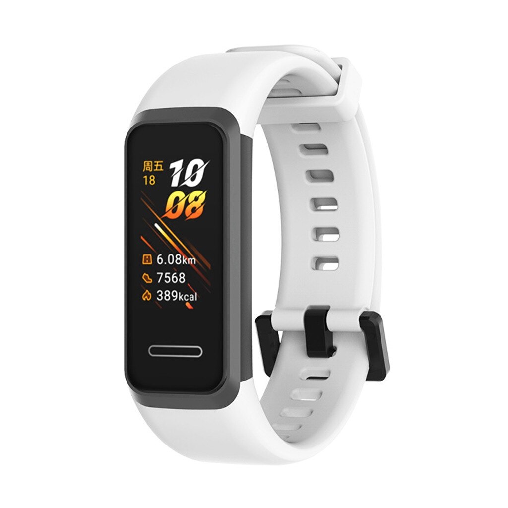 Cinturino da polso Per Huawei 4 Astuto Della Vigilanza di Sport Morbido Cinturino In Silicone di Ricambio Smart wristband Accessori di Ricambio Fascia Da Polso: E