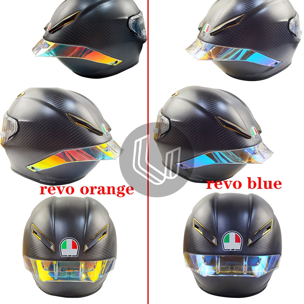 Alerón para casco de 7 colores, accesorios para motocicleta, adecuado para AGV Pista GP R GP RR