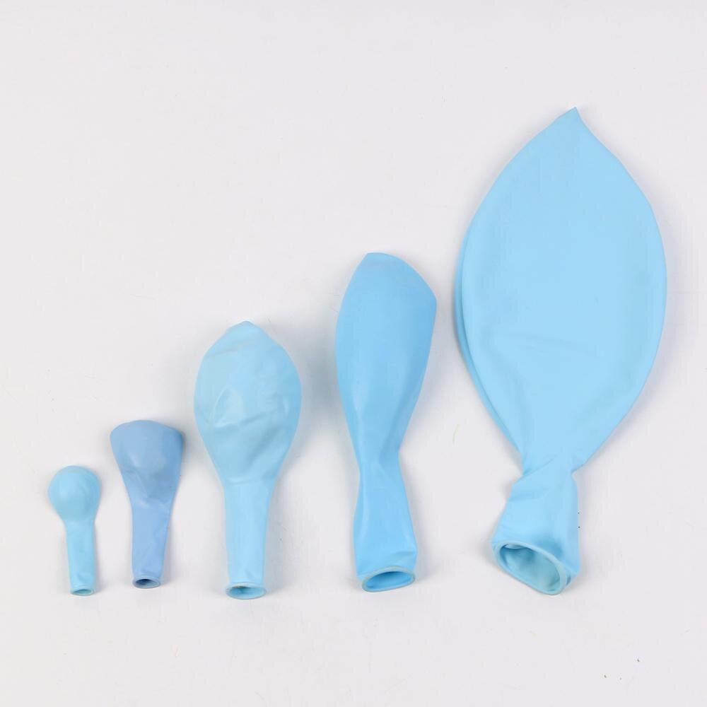 Giant Blue Macaron Latex Ballonnen 5/10/18/24/36 inch Jumbo Helium Ballon Voor Party globos Bruiloft Verjaardag Woondecoratie: 30pcs 5inch