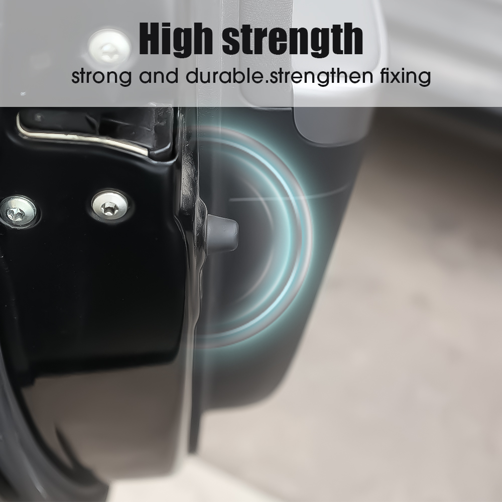 Amortiguador de puerta de coche, Protector de goma, junta absorbente de golpes para puerta/maletero, almohadillas de goma, pegatina amortiguadora para puerta de coche