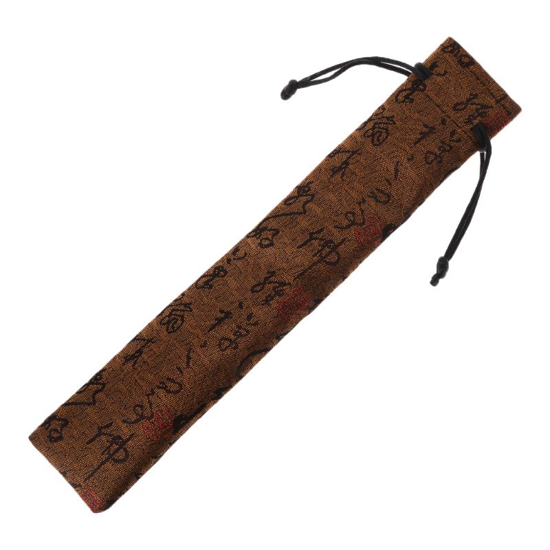 Sac en éventail pliable décoratif de Style calligraphie chinoise, anti-poussière, QX2E