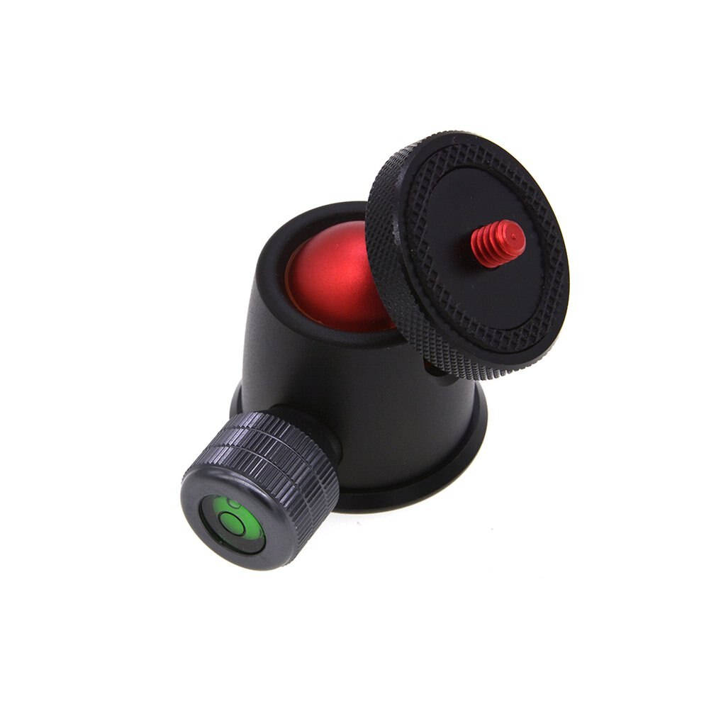 Mini Tripod Ball Head Adapter Ballhead Alumimun Alloy 360Degree Swivel V1G9 Vd-M3 Mini Ball Gimbal Ball Head
