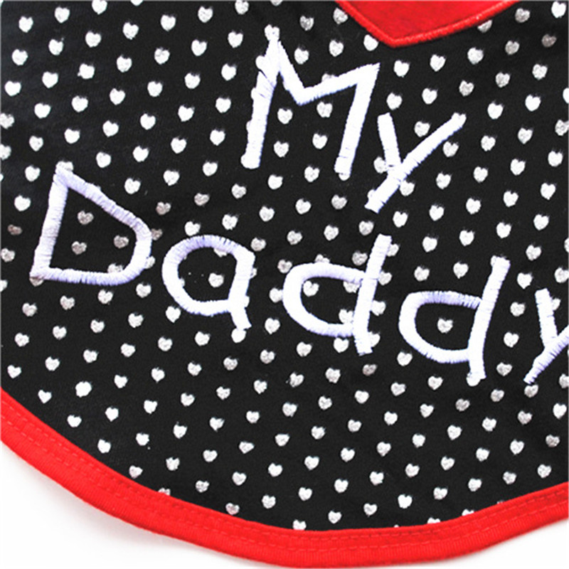Suave algodón puntos I Love Daddy Dog ropa de verano camiseta para cachorros pequeños perros chaleco para chihuahua ropa para gato mascota para Teddy