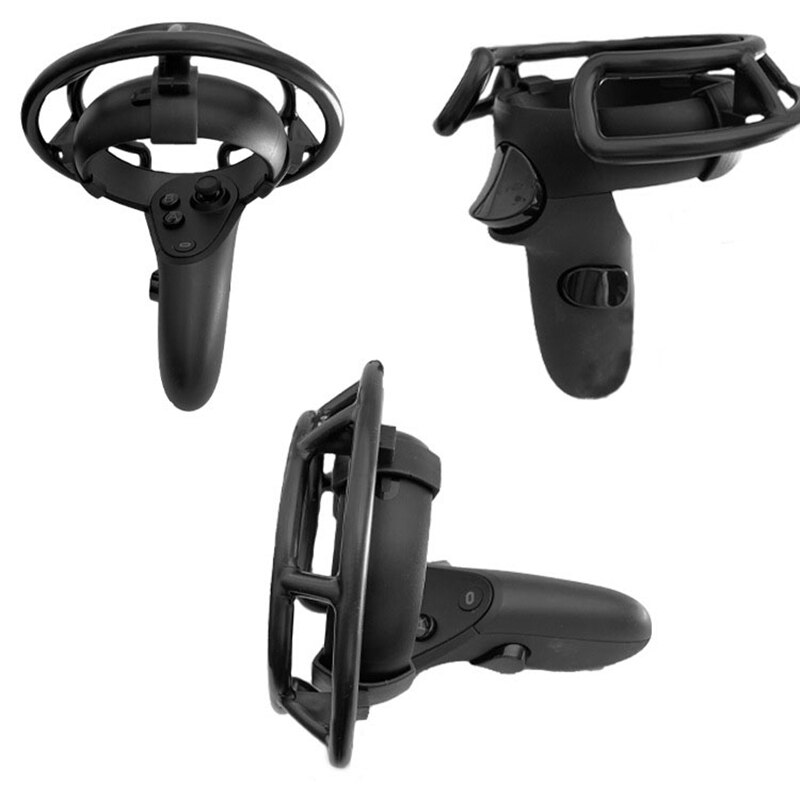 Press Controller Grip Protective Frame for Oculus Quest/Rift S Handle Protective Stand Shock-Resistant Anti