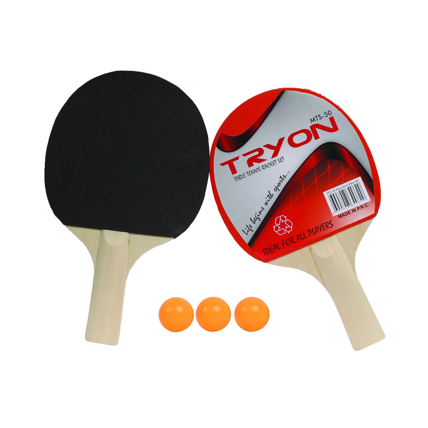 Tryon Table Tennis Racket Set MTS-50 – Grandado