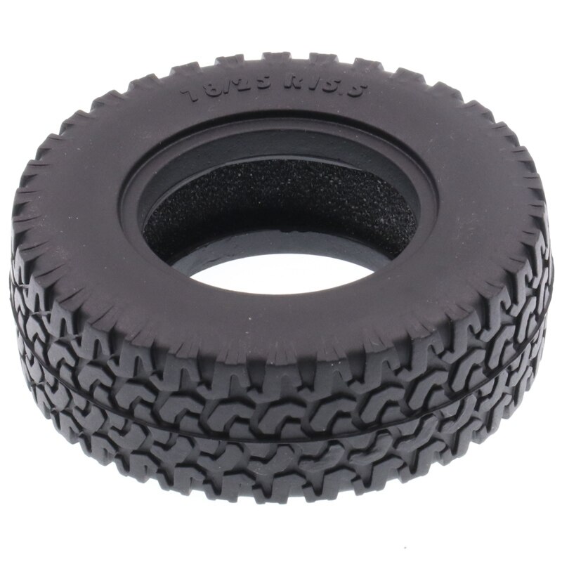 Pneus en caoutchouc pour voiture télécommandée, 1.55 pouces, 4 pièces, pour 1/14 Rm8 Baja RC