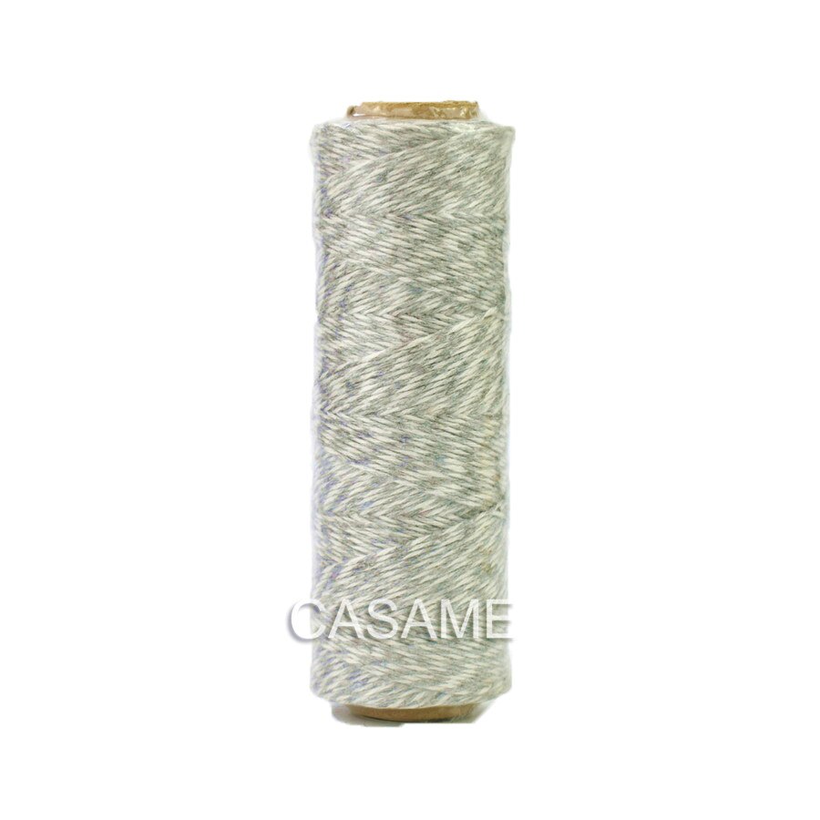 100% Natuurlijk Katoen Touw 4ply (100Yards) 1 Pcs Dunne Bakkers Touw Kleur Baker Touw Zilver Goud Rood Roze Katoen String Kleur: grey