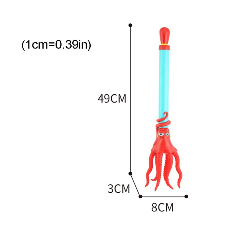 Letnie dorośli dzieci ośmiornica flądra pompa wodna tryskać wodne zabawki dla dzieci na zewnątrz plaża zabawki dla chłopców