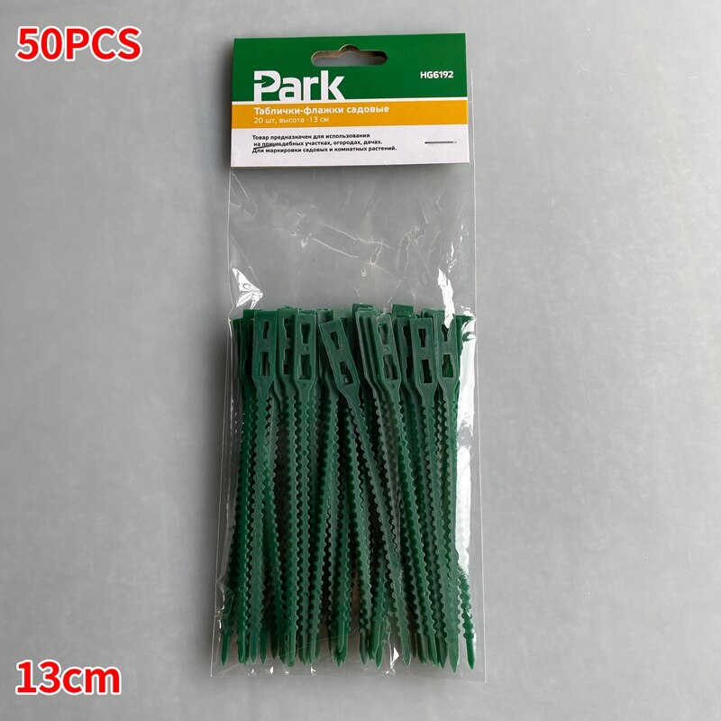10/20/50/100PCS Self-locking Plastic Tie Adjustable Plastic Plant Cable Tie Reusable Garden Cable Tie Plastic Zip Loop Wire Wrap: 50PCS 13cm