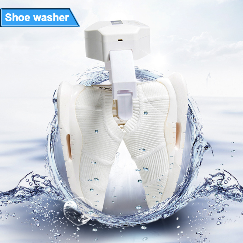 Ultraschall schuh waschmaschine tragbar schuh waschmaschine Automatische hause schuh reinigung maschine schuhe reinigung ausrügestochen für 3-5 Paare