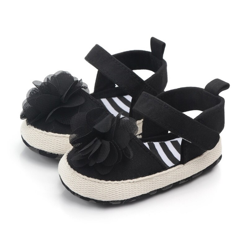 Newest Summer Kids Shoes Cotton Sweet Children Sandals For Girls Toddler Baby Breathable Shoes: ZM1210B (1) / 11