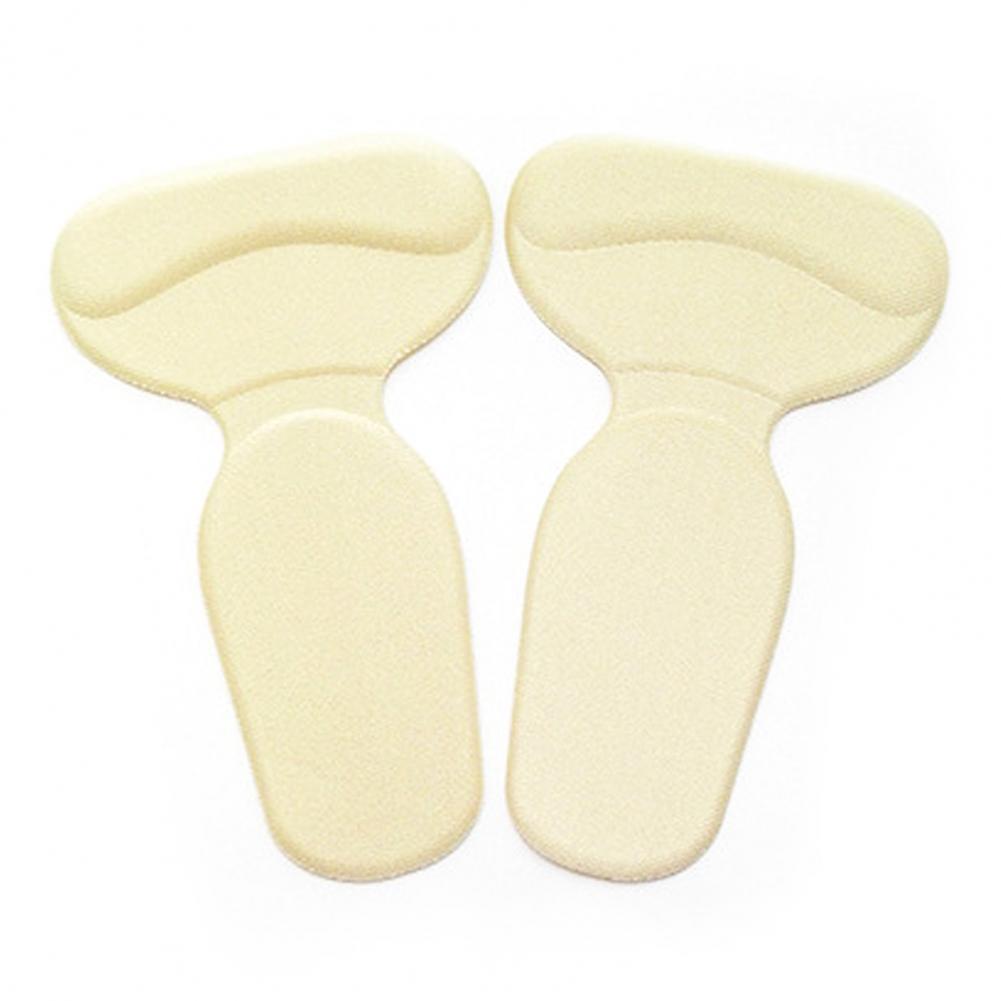 Almohadillas de silicona antifricción para el talón, almohadillas para el cuidado de los pies, antideslizantes, antideslizantes, tacto suave, 1 par: Skin Color