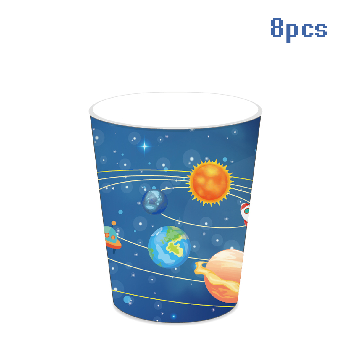 Astronauts Planets Party Photobooth Props Planetary Solar System Party Boy Blue Starry Sky 1st Birthday Party The Vast Universe: Olive