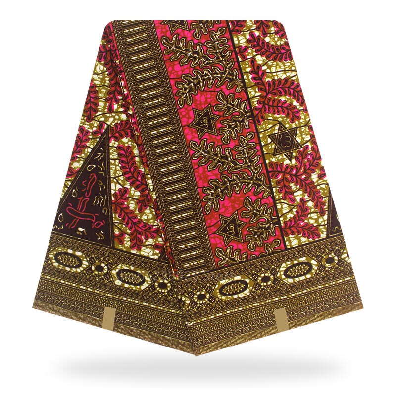 Veritable Wax Veritable Guaranteed Real Dutch Wax 6yard/lot 100% Cotton Veritable Wax African Fabric Print: Color13