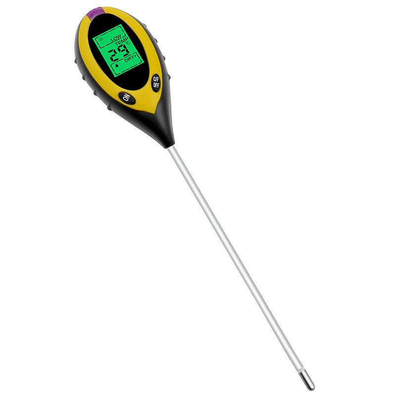 Portable Crops Measure Earth PH Four In One Soil Tester Temperature Soil Measuring Instrument