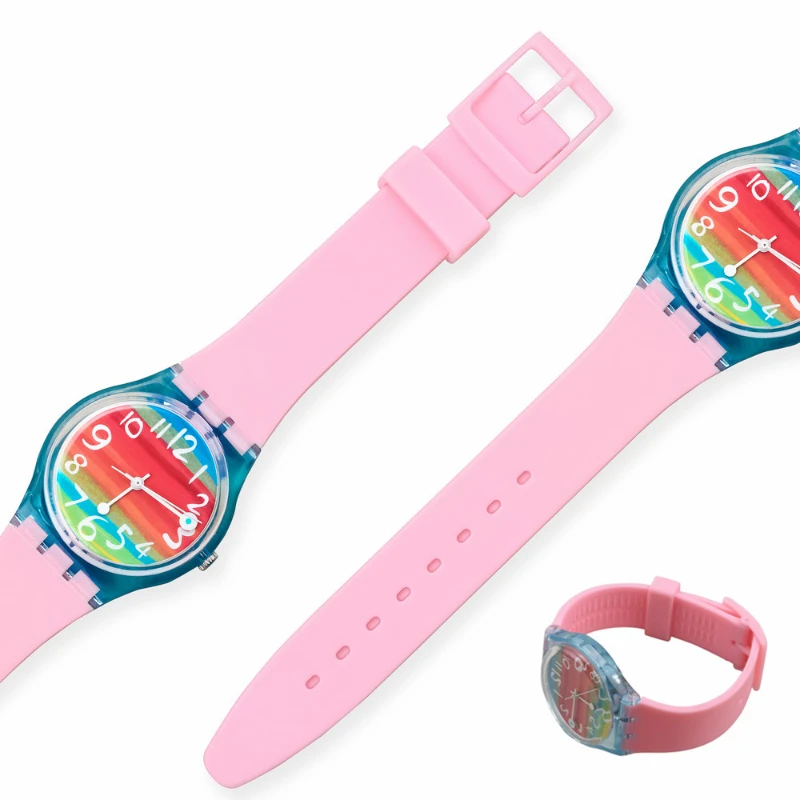 Correas de reloj de resina para hombre, accesorios, pulsera deportiva de goma resistente al agua, correa de silicona de 16, 17, 19, 20mm para Swatch GW164 GB274