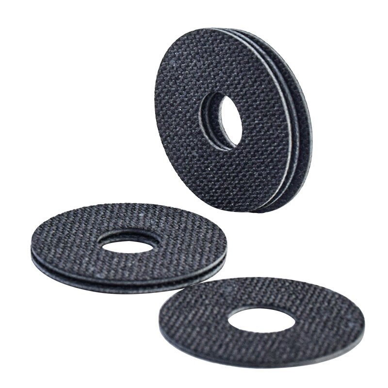 4 Stuks 0.8Mm Dik Carbon Vissen Wiel Remblokken Doek Slijtvast Materiaal Gemodificeerde Drum