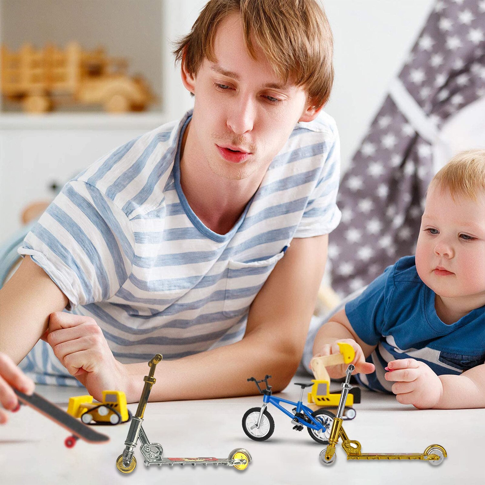 mini zabawka na palec mini hulajnoga klawiatura klawiatura ruch impreza gra z palcami naprężenie Reliever dekompresja zabawka dla dzieci dorośli