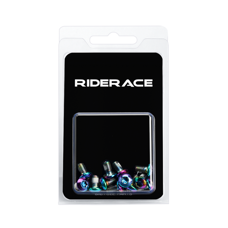 12Stck Fahrrad Rabatt Bremse Schraube M5X10mm T25 Überzug Titan Bunte MTB Fahrrad Farbe Nicht-Unterhose Rabatt schraube Radfahren Zubehör: Grau
