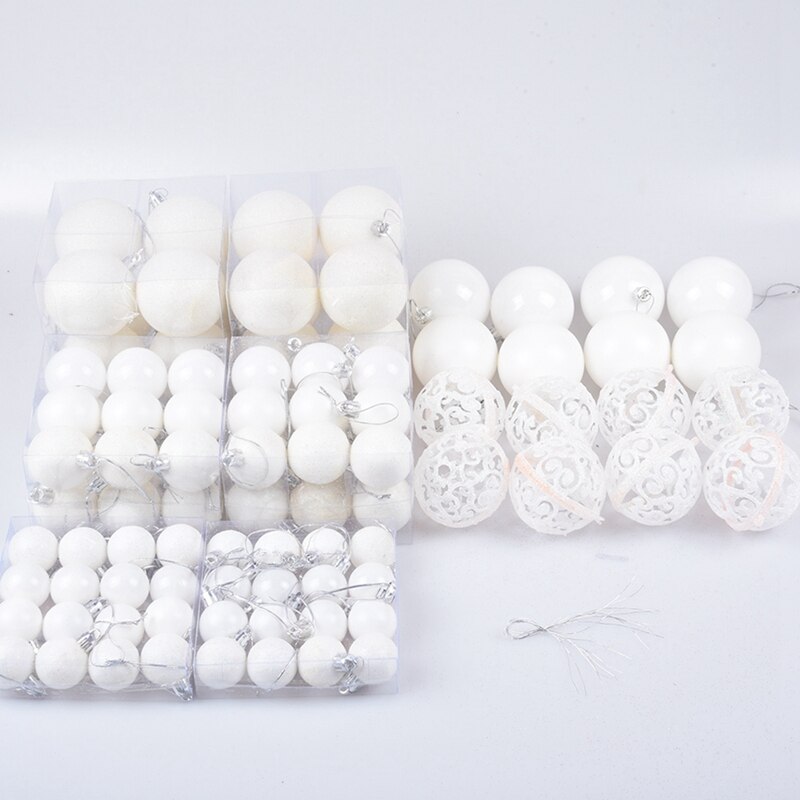 100 stuks/doos kerstbal boxset beschikbaar kerstboomversiering