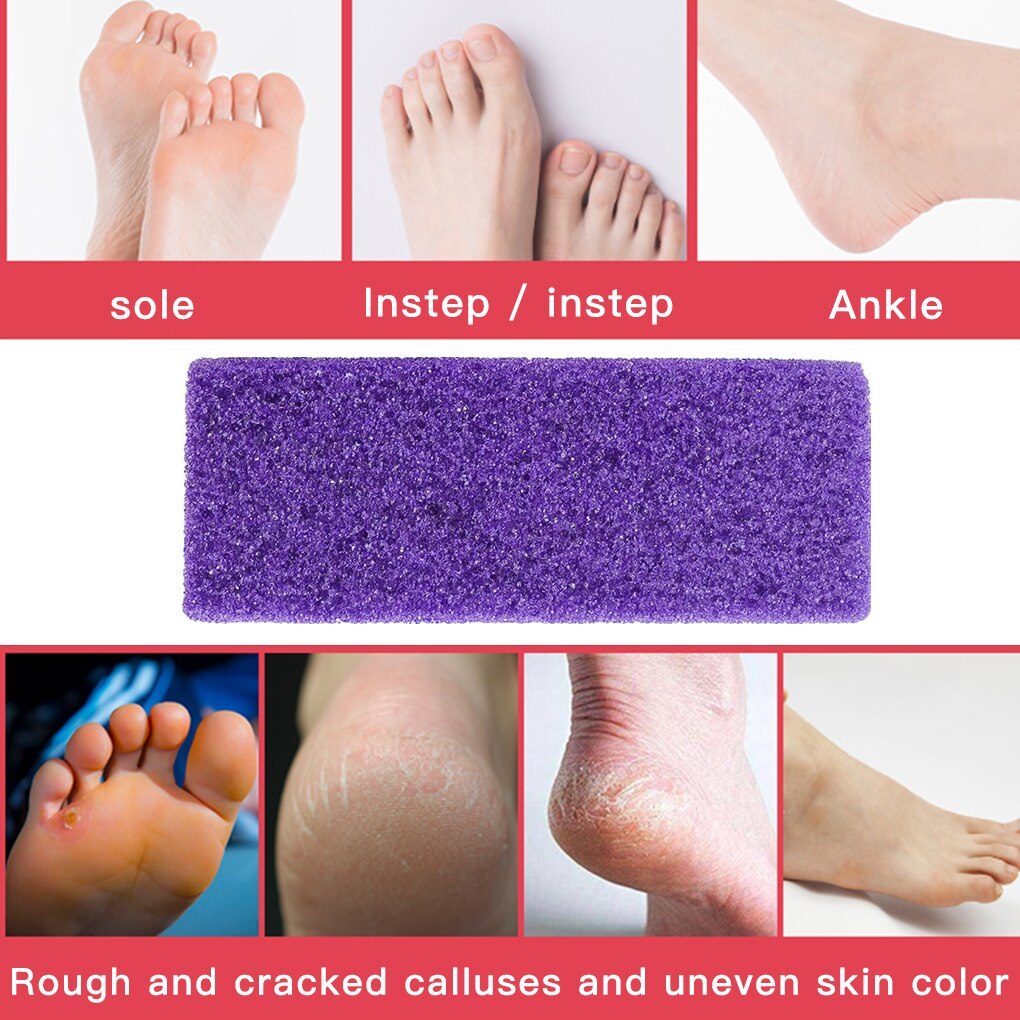 Foot Pumice Stone Sponge Block Callus Remover for Feet Hands Beauty Tools Pedicure Foot Care