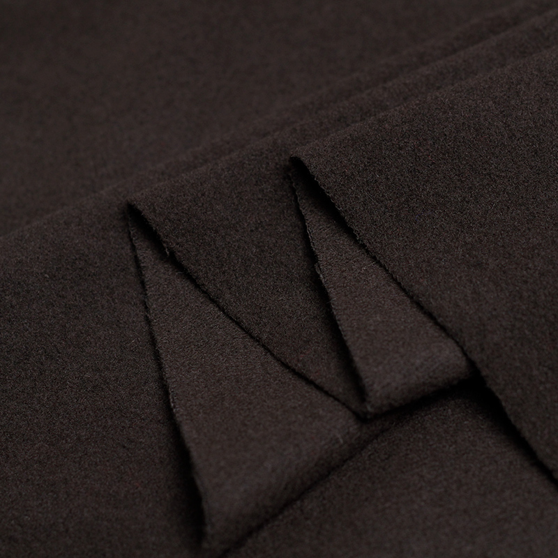 Pearlsilk Coffee Soft Wollen Wool Fabrics Wool Garment Materials Autumn Women Jacket Coat Sewing Cloth Tailor