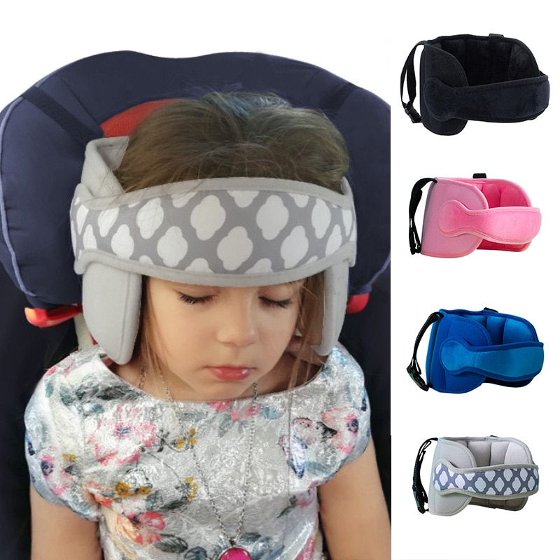 Sikkerhed bilsæde hovedstøtte søvnpuder børn dreng pige hals rejse klapvogn blød pude sovepositioner baby børn