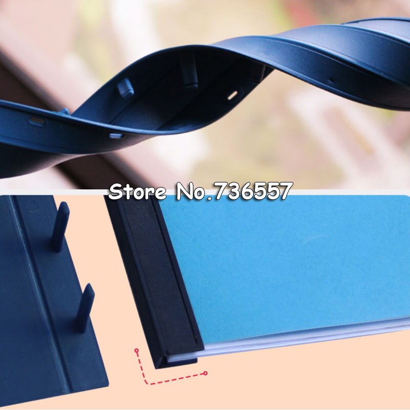 100 stk 3mm 5mm 10mm 15mm 17.5mm 20mm 10 huller pvc indbindingsstrimler kam bindemaskine bindemiddel leverandører  a4 plastbindere kontor