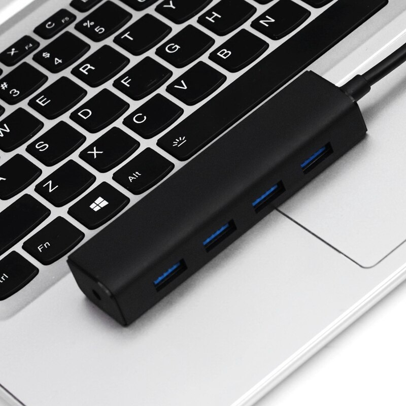 Usb Hub Usb Naar 4 Port USB3.0 5Gbps Draagbare Hub Adapter Voor Imac Pro Air Mac Mini/Pro oppervlak Pro Pc Laptop