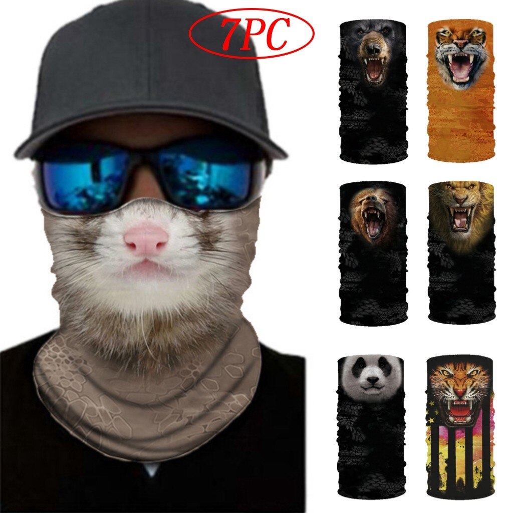 Motorcycle Summer Outdoor Riding Mask Neck Protection Sunscreen Mask Motorcycle Earmuffs face mask protective Balaclava